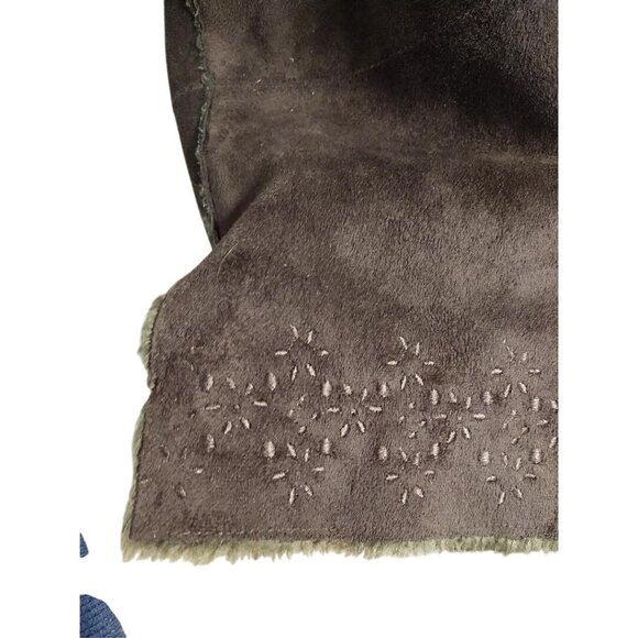 Mackintosh New England Womens Brown Faux Fur Long Coat - Picture 12 of 13